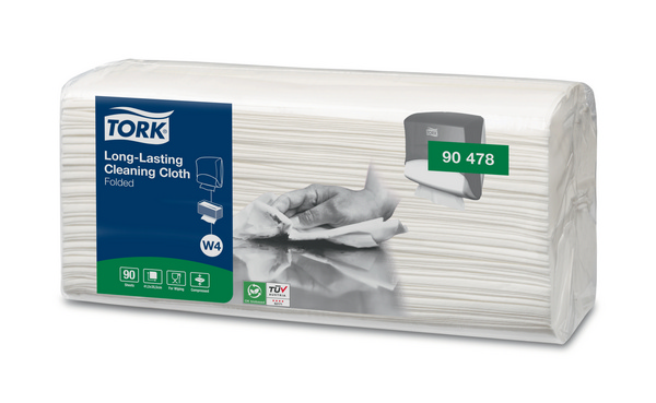 Tork langlebige Reinigungstücher Einzeltücher – W4 System