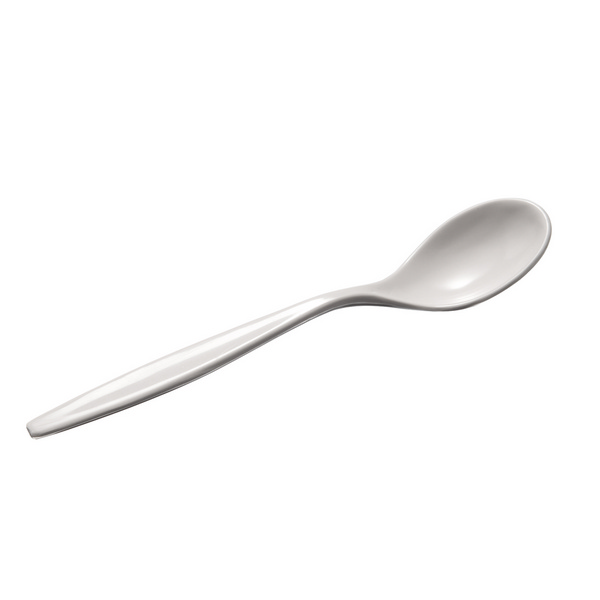 Eierlöffel Plastik fest, 13,5 cm, weiss - Webstar - Hygiene- und Verbrauchsartikel - Medizin- und Pflegeprodukte - Kiosk- und Shopartikel - Fun Food Service - Schweiz - Articles d’hygiène et consommables - Produits médicaux et de soins - Produits de kiosque et de magasin - Fun Food Service - Suisse
