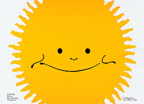 Tischset Sonne