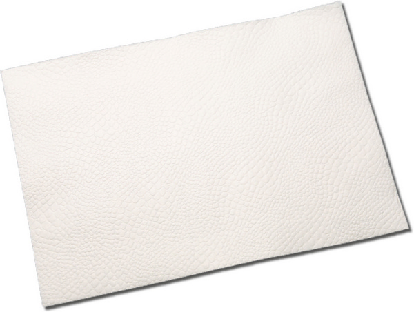 Tischset Krokopapier, 28 × 38 cm, weiss, glatter Rand - Webstar - Hygiene- und Verbrauchsartikel - Medizin- und Pflegeprodukte - Kiosk- und Shopartikel - Fun Food Service - Schweiz - Articles d’hygiène et consommables - Produits médicaux et de soins - Produits de kiosque et de magasin - Fun Food Service - Suisse