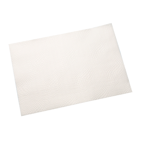 Tischdeckpapier - Kroko-Prägung glatter Rand, weiss, 21 × 27 cm - Webstar - Hygiene- und Verbrauchsartikel - Medizin- und Pflegeprodukte - Kiosk- und Shopartikel - Fun Food Service - Schweiz - Articles d’hygiène et consommables - Produits médicaux et de soins - Produits de kiosque et de magasin - Fun Food Service - Suisse