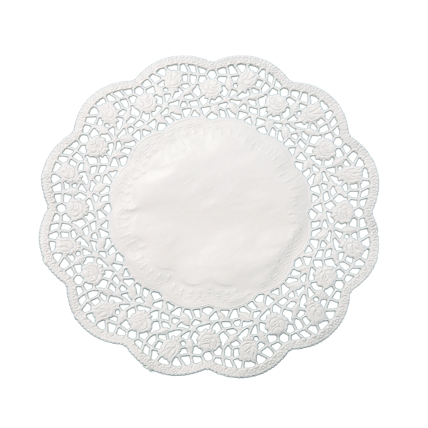 Spitzenpapier - Rosenmuster