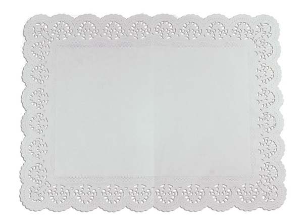 Spitzenpapier - Blütenmuster