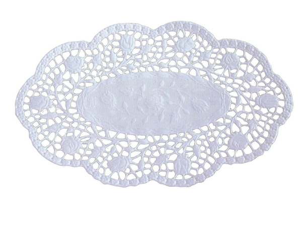 Spitzenpapier - Rosenmuster