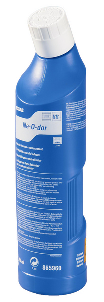 Ne-O-dor Geruchsneutralisator parfümiert, farblos, flüssig, pH: 7,2 - 8,2, umweltschonend, biologisch abbaubar, 750 ml, gebrauchsfertig - Webstar - Hygiene- und Verbrauchsartikel - Medizin- und Pflegeprodukte - Kiosk- und Shopartikel - Fun Food Service - Schweiz - Articles d’hygiène et consommables - Produits médicaux et de soins - Produits de kiosque et de magasin - Fun Food Service - Suisse