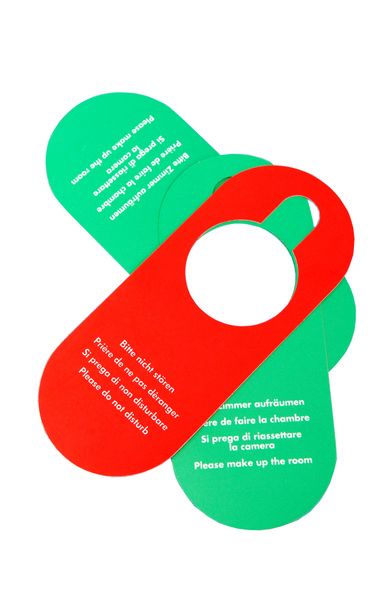 Türhängeschild «Bitte nicht stören»