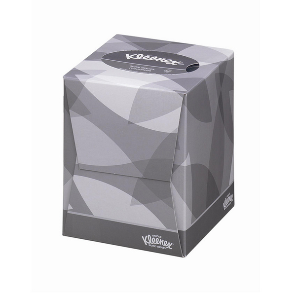 Kimberly-Clark Kleenex Kosmetiktuch Würfelbox