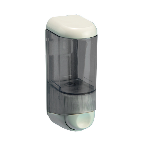 Cosi Seifenspender weiss / transparent, 170 ml, H: 150 B: 55 T: 75 mm - Webstar - Hygiene- und Verbrauchsartikel - Medizin- und Pflegeprodukte - Kiosk- und Shopartikel - Fun Food Service - Schweiz - Articles d’hygiène et consommables - Produits médicaux et de soins - Produits de kiosque et de magasin - Fun Food Service - Suisse