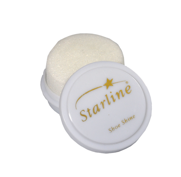Starline Schuh-Pflegeschwamm weiss, rund, in Plastikdose - Webstar - Hygiene- und Verbrauchsartikel - Medizin- und Pflegeprodukte - Kiosk- und Shopartikel - Fun Food Service - Schweiz - Articles d’hygiène et consommables - Produits médicaux et de soins - Produits de kiosque et de magasin - Fun Food Service - Suisse