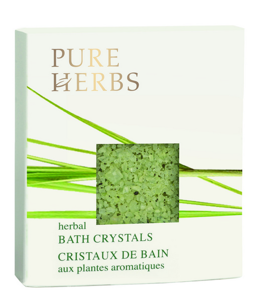 PURE HERBS Badekristalle mit Kräutern