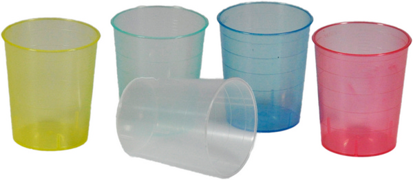 Medizinbecher mit Graduierung