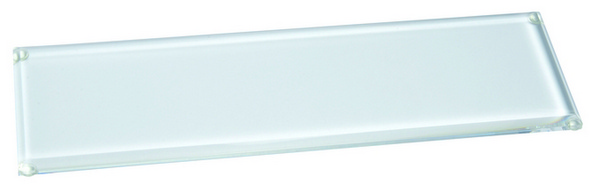 Präsentationsform Tablett 360 x 100 x 10 mm, transparent, reckteckig, aus Plexiglas - Webstar - Hygiene- und Verbrauchsartikel - Medizin- und Pflegeprodukte - Kiosk- und Shopartikel - Fun Food Service - Schweiz - Articles d’hygiène et consommables - Produits médicaux et de soins - Produits de kiosque et de magasin - Fun Food Service - Suisse