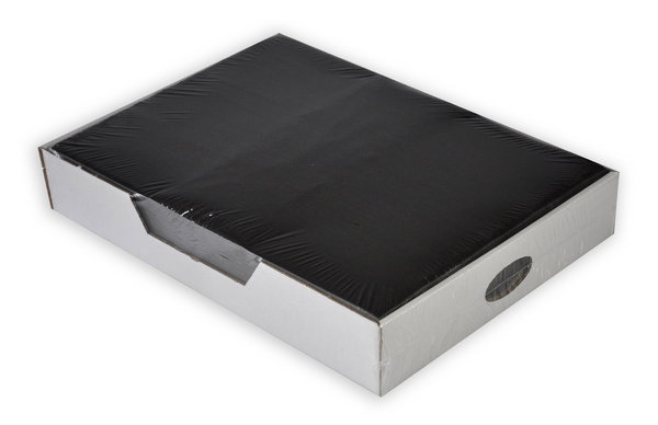 Starline Tischset 29 × 39 cm, 1-lagig, Shetland-Prägung, schwarz - Webstar - Hygiene- und Verbrauchsartikel - Medizin- und Pflegeprodukte - Kiosk- und Shopartikel - Fun Food Service - Schweiz - Articles d’hygiène et consommables - Produits médicaux et de soins - Produits de kiosque et de magasin - Fun Food Service - Suisse