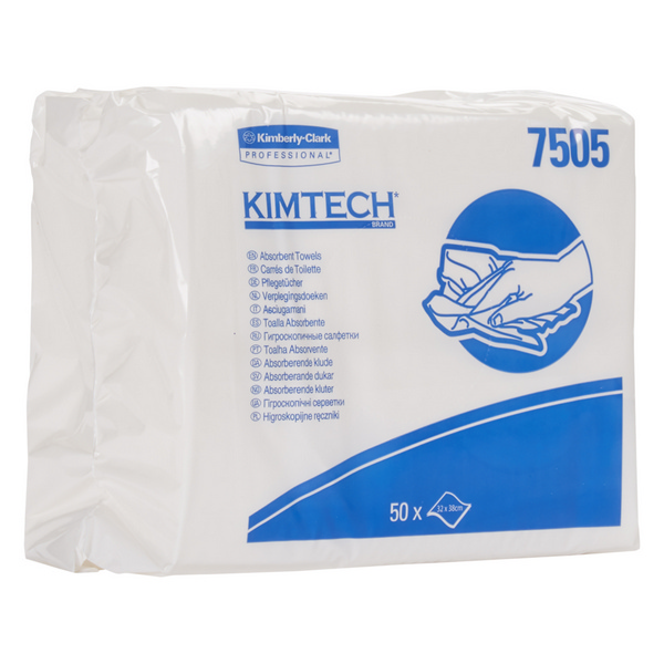 Kimberly-Clark Kimtech Pflegetuch 1-lagig, Hydroknit, 32 × 38 cm, weiss - Webstar - Hygiene- und Verbrauchsartikel - Medizin- und Pflegeprodukte - Kiosk- und Shopartikel - Fun Food Service - Schweiz - Articles d’hygiène et consommables - Produits médicaux et de soins - Produits de kiosque et de magasin - Fun Food Service - Suisse