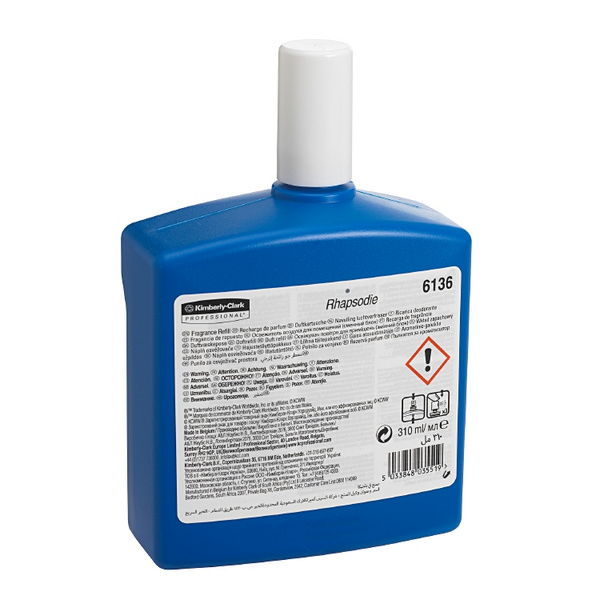 Kimberly-Clark Lufterfrischer 310 ml, farblos, pH: 6, Rhapsodie Zitrone - Webstar - Hygiene- und Verbrauchsartikel - Medizin- und Pflegeprodukte - Kiosk- und Shopartikel - Fun Food Service - Schweiz - Articles d’hygiène et consommables - Produits médicaux et de soins - Produits de kiosque et de magasin - Fun Food Service - Suisse
