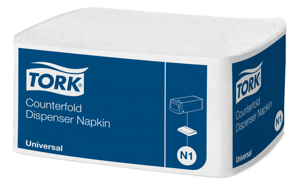 Tork Spenderservietten – N1 System 30 × 33 cm, 1-lagig, weiss - Webstar - Hygiene- und Verbrauchsartikel - Medizin- und Pflegeprodukte - Kiosk- und Shopartikel - Fun Food Service - Schweiz - Articles d’hygiène et consommables - Produits médicaux et de soins - Produits de kiosque et de magasin - Fun Food Service - Suisse