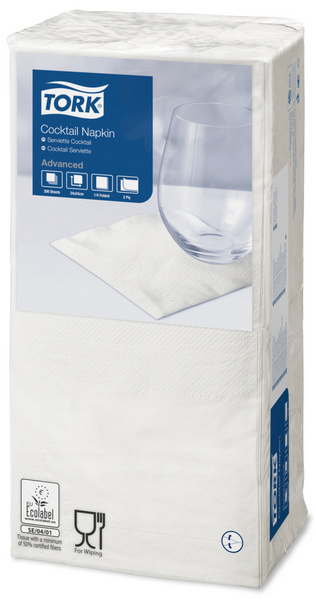 Tork Advanced Cocktail-Servietten