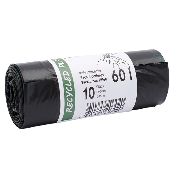 Kehrichtsäcke mit Verschlussband