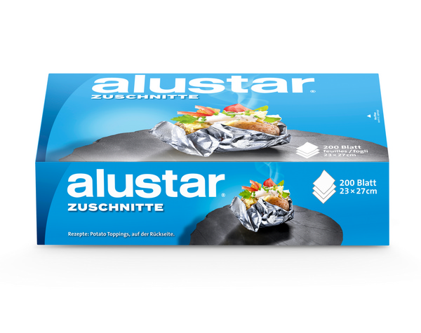 Aluminiumfolie-Zuschnitte gold, 23 × 27 cm, 13 my - Webstar - Hygiene- und Verbrauchsartikel - Medizin- und Pflegeprodukte - Kiosk- und Shopartikel - Fun Food Service - Schweiz - Articles d’hygiène et consommables - Produits médicaux et de soins - Produits de kiosque et de magasin - Fun Food Service - Suisse