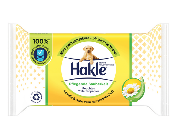 Hakle Pflegende Sauberkeit feuchtes Toilettenpapier