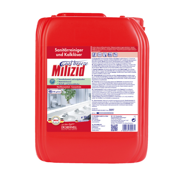 MILIZID COOL BREEZE Sanitärreiniger und Kalklöser