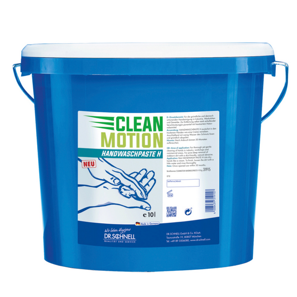 CLEANMOTION Handwaschpaste Paste, 10 Liter, gebrauchsfertig - Webstar - Hygiene- und Verbrauchsartikel - Medizin- und Pflegeprodukte - Kiosk- und Shopartikel - Fun Food Service - Schweiz - Articles d’hygiène et consommables - Produits médicaux et de soins - Produits de kiosque et de magasin - Fun Food Service - Suisse
