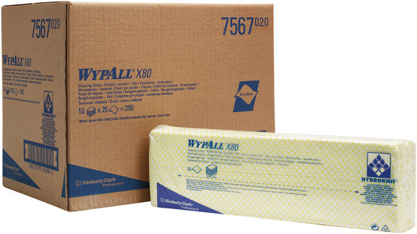 Kimberly-Clark Reinigungstücher Wypall – X80