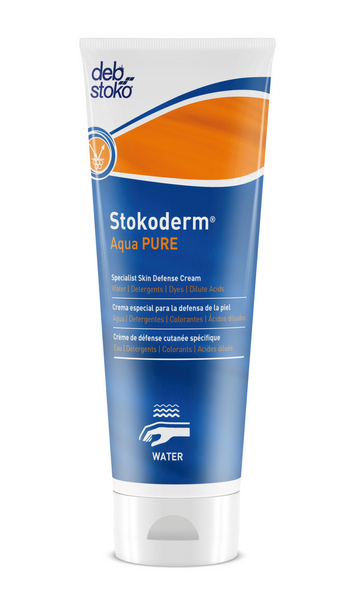 Stokoderm Aqua Pure Hautschutzcreme Spezialcreme zum Auftragen vor Arbeitsbeginn, gegen wässrige Arbeitsstoffe und bei Feuchtarbeit, 100 ml Tube - Webstar - Hygiene- und Verbrauchsartikel - Medizin- und Pflegeprodukte - Kiosk- und Shopartikel - Fun Food Service - Schweiz - Articles d’hygiène et consommables - Produits médicaux et de soins - Produits de kiosque et de magasin - Fun Food Service - Suisse