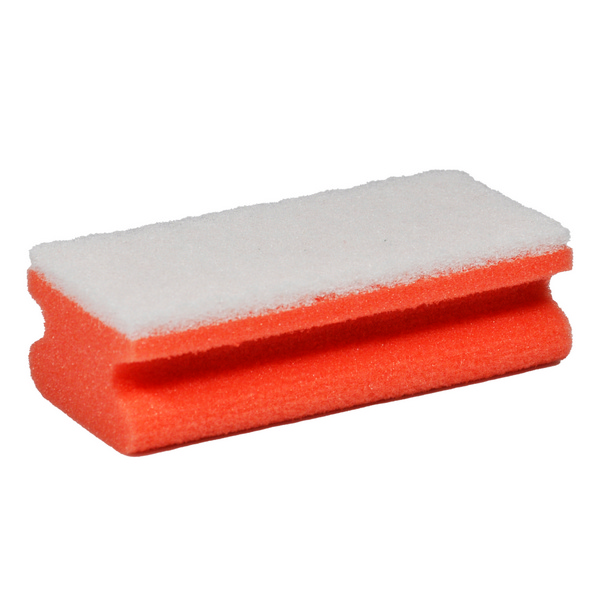 CLEAN and CLEVER Pflegeschwamm PRO 61 7 × 15 cm, rot / weiss - Webstar - Hygiene- und Verbrauchsartikel - Medizin- und Pflegeprodukte - Kiosk- und Shopartikel - Fun Food Service - Schweiz - Articles d’hygiène et consommables - Produits médicaux et de soins - Produits de kiosque et de magasin - Fun Food Service - Suisse