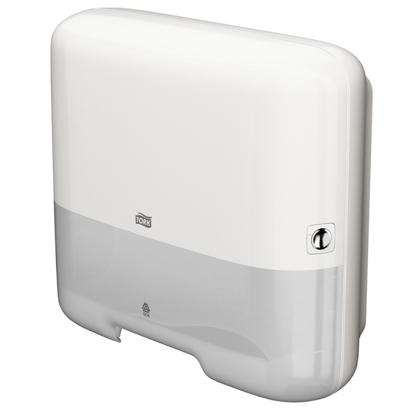 Tork Mini Handtuchspender C- & V-Falzung – H3 System Kunststoff, H: 291x332x135 mm, mit Sichtfenster, weiss - Webstar - Hygiene- und Verbrauchsartikel - Medizin- und Pflegeprodukte - Kiosk- und Shopartikel - Fun Food Service - Schweiz - Articles d’hygiène et consommables - Produits médicaux et de soins - Produits de kiosque et de magasin - Fun Food Service - Suisse