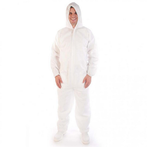 HYGONORM Overall mit Kapuze und Reissverschluss