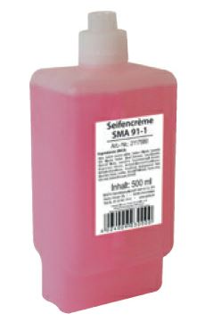 CLEAN and CLEVER Seifencrème SMA 91 Blumenduft, rosa, pH-neutral, 500 ml - Webstar - Hygiene- und Verbrauchsartikel - Medizin- und Pflegeprodukte - Kiosk- und Shopartikel - Fun Food Service - Schweiz - Articles d’hygiène et consommables - Produits médicaux et de soins - Produits de kiosque et de magasin - Fun Food Service - Suisse