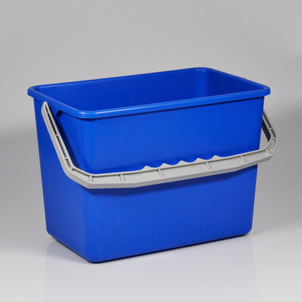 Eimer für Mobilette Kunststoff, 6 Liter, blau - Webstar - Hygiene- und Verbrauchsartikel - Medizin- und Pflegeprodukte - Kiosk- und Shopartikel - Fun Food Service - Schweiz - Articles d’hygiène et consommables - Produits médicaux et de soins - Produits de kiosque et de magasin - Fun Food Service - Suisse