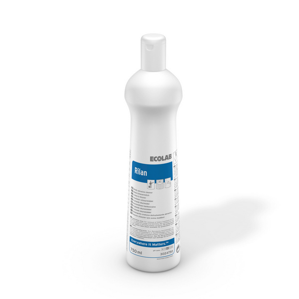 Rilan Reinigungsmilch parfümiert, weiss, flüssig, pH: 9,9 - 10,5, 750 ml, gebrauchsfertig - Webstar - Hygiene- und Verbrauchsartikel - Medizin- und Pflegeprodukte - Kiosk- und Shopartikel - Fun Food Service - Schweiz - Articles d’hygiène et consommables - Produits médicaux et de soins - Produits de kiosque et de magasin - Fun Food Service - Suisse