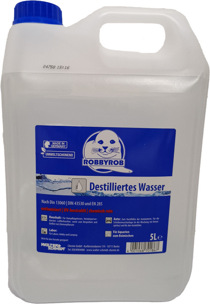 Destilliertes Wasser
