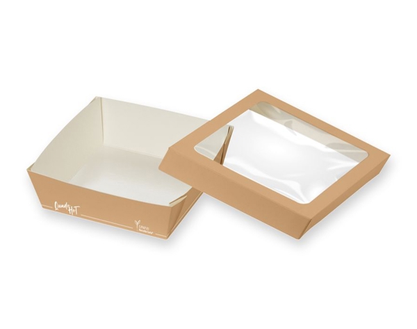 Foodbox quadratisch mit Deckel