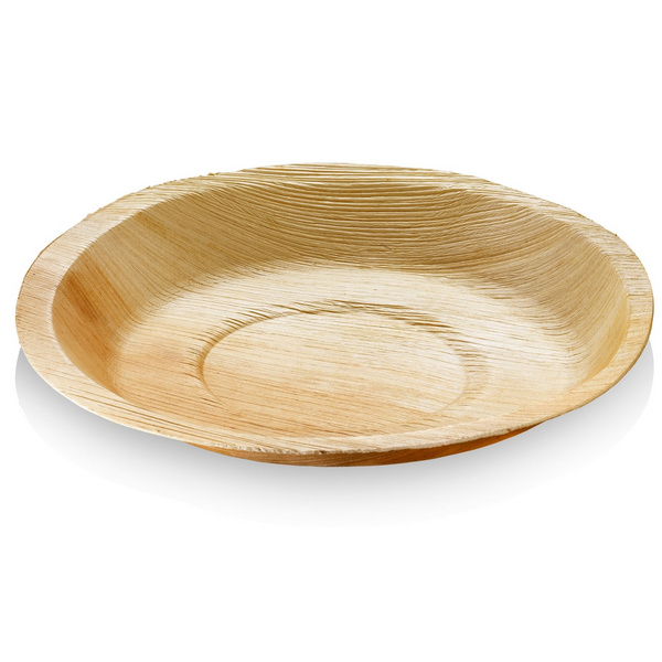 Teller Palmblatt, braun, Ø 240 × 25 mm - Webstar - Hygiene- und Verbrauchsartikel - Medizin- und Pflegeprodukte - Kiosk- und Shopartikel - Fun Food Service - Schweiz - Articles d’hygiène et consommables - Produits médicaux et de soins - Produits de kiosque et de magasin - Fun Food Service - Suisse