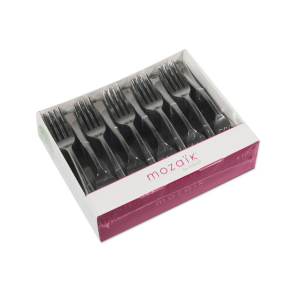 Mini Gabel PS, silber, metallisiert, 105 mm - Webstar - Hygiene- und Verbrauchsartikel - Medizin- und Pflegeprodukte - Kiosk- und Shopartikel - Fun Food Service - Schweiz - Articles d’hygiène et consommables - Produits médicaux et de soins - Produits de kiosque et de magasin - Fun Food Service - Suisse