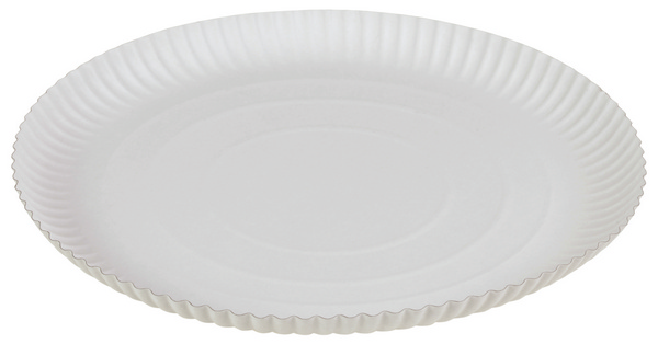 Pizzateller Karton, weiss, beschichtet, Ø 320 mm - Webstar - Hygiene- und Verbrauchsartikel - Medizin- und Pflegeprodukte - Kiosk- und Shopartikel - Fun Food Service - Schweiz - Articles d’hygiène et consommables - Produits médicaux et de soins - Produits de kiosque et de magasin - Fun Food Service - Suisse