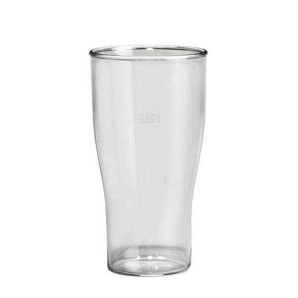 Mehrweg Bierglas
