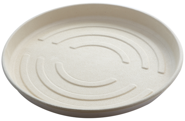 Pizzateller Bagasse, beige, kompostierbar, Ø 356 mm - Webstar - Hygiene- und Verbrauchsartikel - Medizin- und Pflegeprodukte - Kiosk- und Shopartikel - Fun Food Service - Schweiz - Articles d’hygiène et consommables - Produits médicaux et de soins - Produits de kiosque et de magasin - Fun Food Service - Suisse