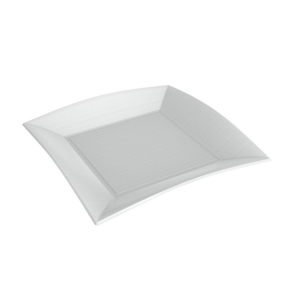 Dessertteller Cellulose, weiss, 180 × 180 mm - Webstar - Hygiene- und Verbrauchsartikel - Medizin- und Pflegeprodukte - Kiosk- und Shopartikel - Fun Food Service - Schweiz - Articles d’hygiène et consommables - Produits médicaux et de soins - Produits de kiosque et de magasin - Fun Food Service - Suisse