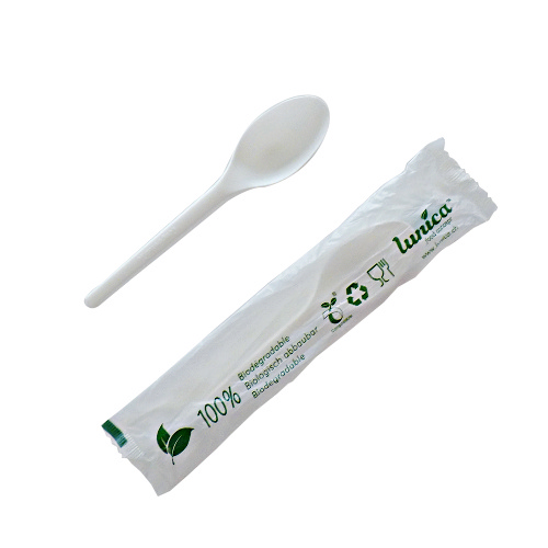 Kaffeelöffel CPLA, weiss, verpackt, 149 mm - Webstar - Hygiene- und Verbrauchsartikel - Medizin- und Pflegeprodukte - Kiosk- und Shopartikel - Fun Food Service - Schweiz - Articles d’hygiène et consommables - Produits médicaux et de soins - Produits de kiosque et de magasin - Fun Food Service - Suisse