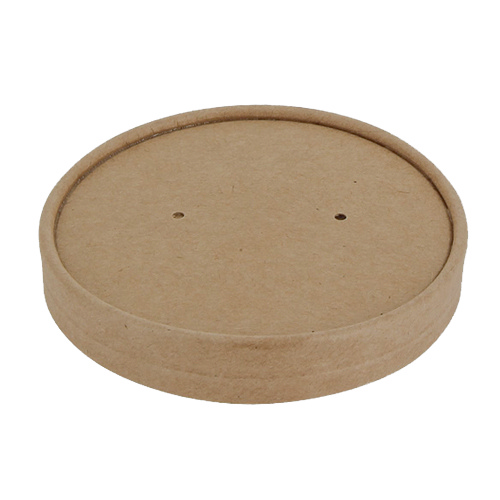 Flachdeckel mit Dampfloch für Suppenbecher