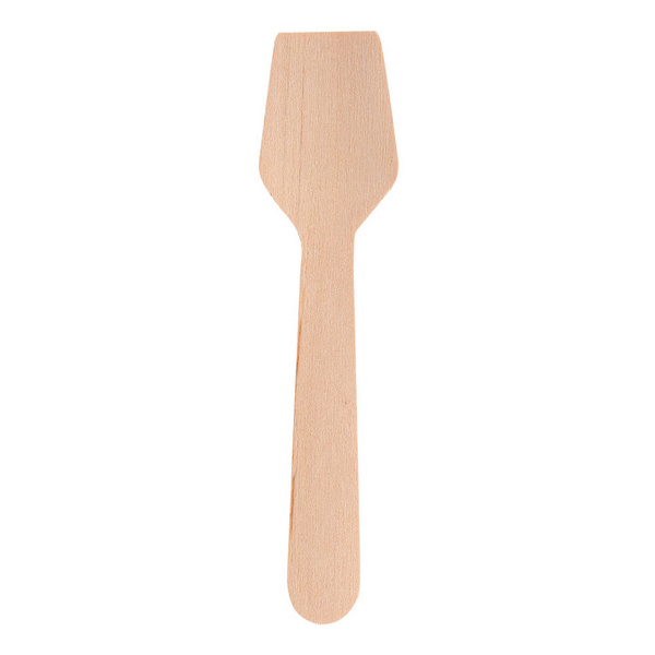 Glacélöffel Holz, braun, 9,6 cm - Webstar - Hygiene- und Verbrauchsartikel - Medizin- und Pflegeprodukte - Kiosk- und Shopartikel - Fun Food Service - Schweiz - Articles d’hygiène et consommables - Produits médicaux et de soins - Produits de kiosque et de magasin - Fun Food Service - Suisse
