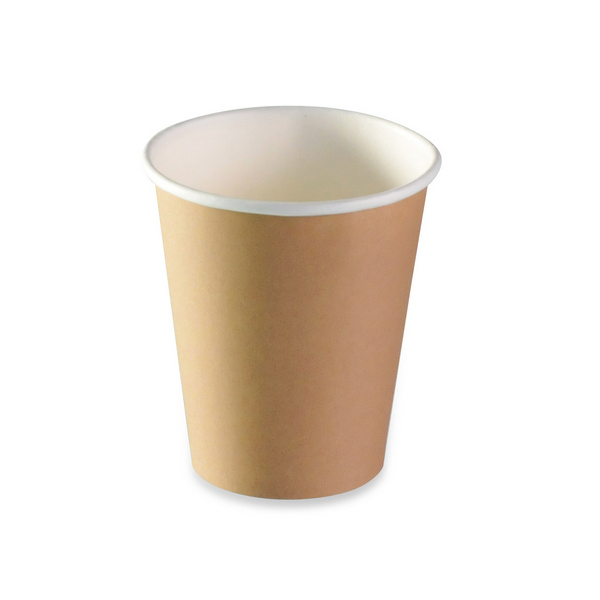 Kartonbecher PE-beschichtet, braun, 1,8 dl, Ø 70 × 80 mm - Webstar - Hygiene- und Verbrauchsartikel - Medizin- und Pflegeprodukte - Kiosk- und Shopartikel - Fun Food Service - Schweiz - Articles d’hygiène et consommables - Produits médicaux et de soins - Produits de kiosque et de magasin - Fun Food Service - Suisse