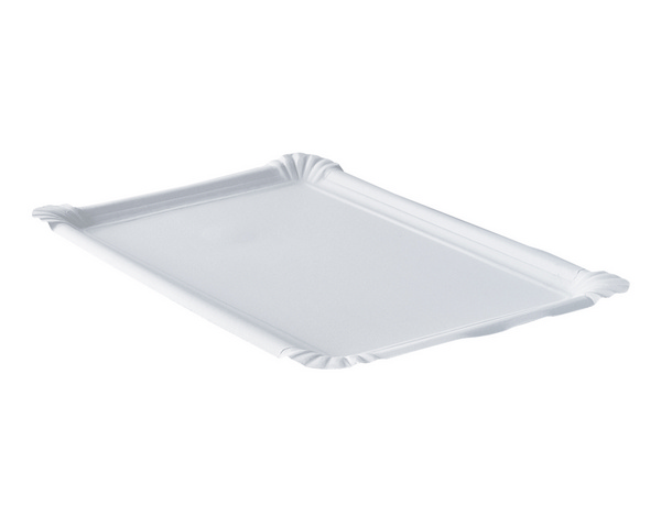 Teller rechteckig Karton weiss 23x33 cm - Webstar - Hygiene- und Verbrauchsartikel - Medizin- und Pflegeprodukte - Articles d’hygiène et consommables - Produits médicaux et de soins