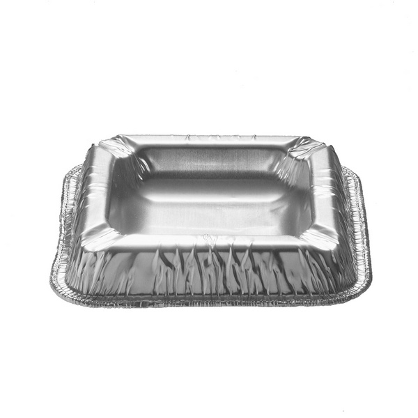 Aschenbecher Alu 4-eckig