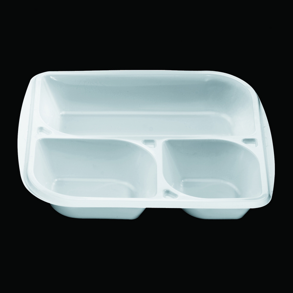 Menuschale, 3-geteilt