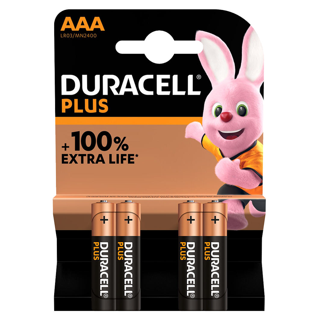 Duracell Plus 4xAAA / LR03